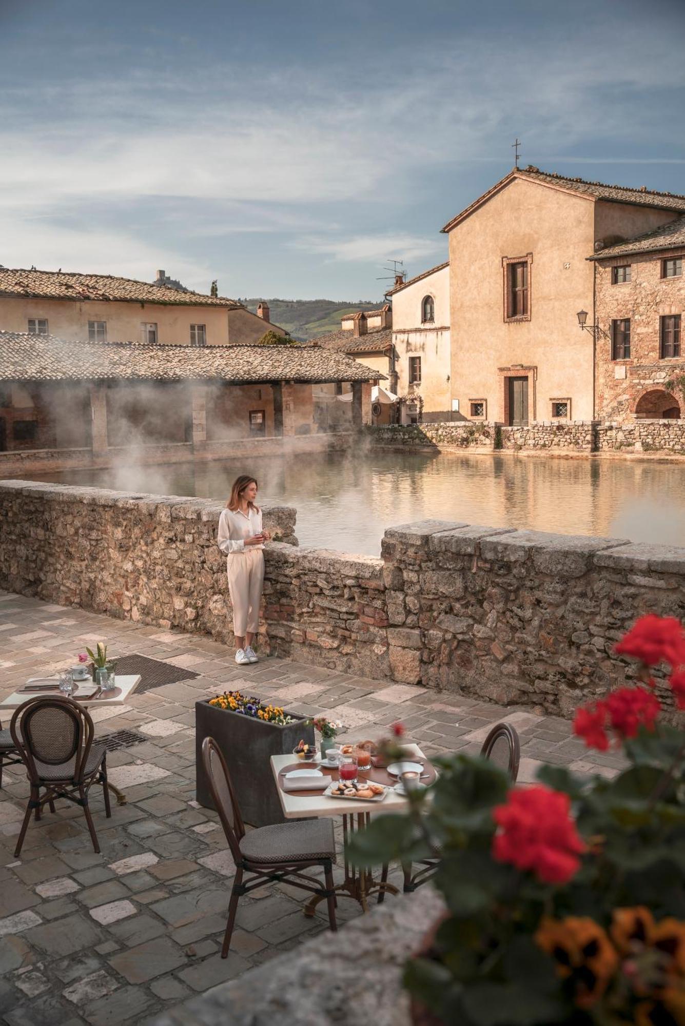 Albergo Le Terme Bagno Vignoni Exteriér fotografie